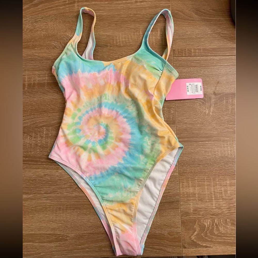 Stoney Clover Lane Tie-Dye One Piece Swimsuit